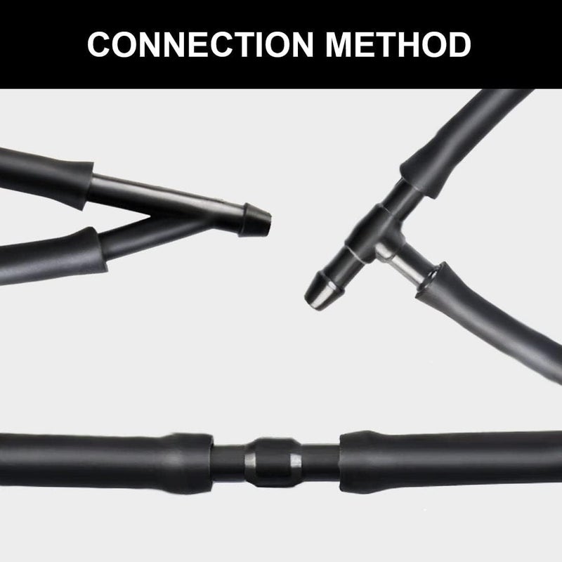 AUTOJARE Windshield Washer Nozzles Kit Compatible with 2009 2010 2011 2014 2015 Honda Pilot Washer Jet and Fluid Hose with Connector 76810SZAA01ZA - Image 5